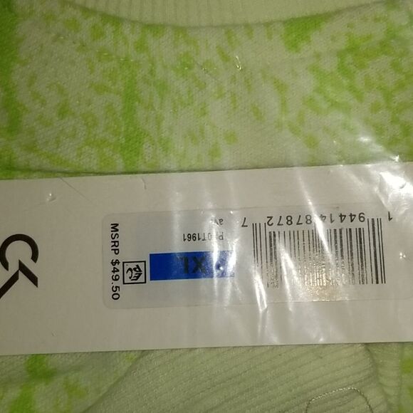 Calvin Klein mock neck pullover sweatshirt - Picture 4 of 8